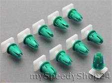 10x Zierleiste Klammern Druckknöpfe Schienen Clips Mercedes R170 W202 W208 W210