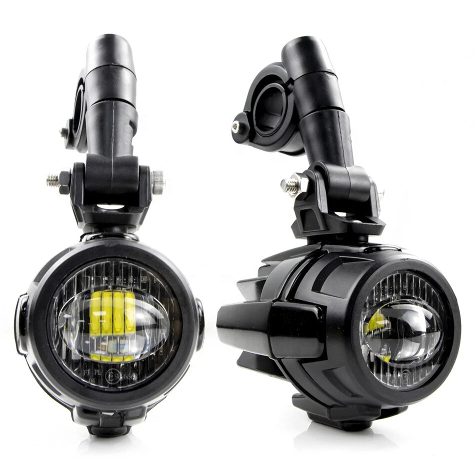 Conjunto de luces antiniebla LED universales para BMW R1200GS F800GS F700GS F650 K1600 Foto 2 de 4