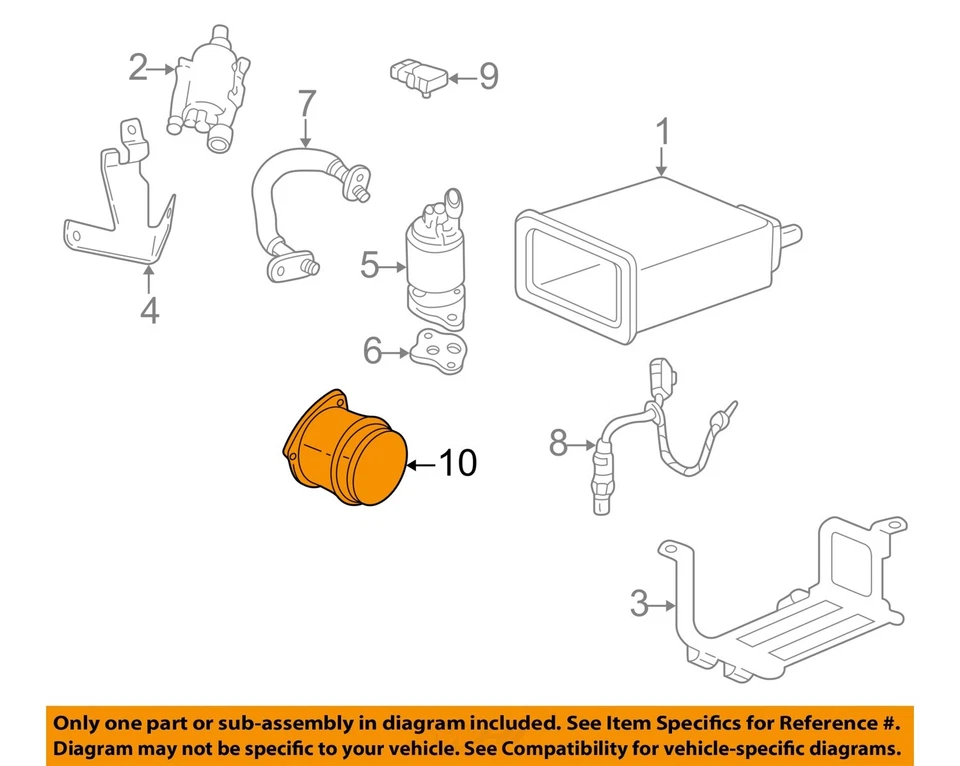 Used Fuel Injection Air Flow Meter fits: 2007 Chevrolet Silverado 1500 pickup  G - Image 3 of 4