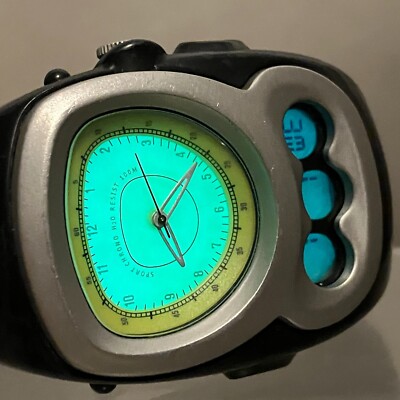 NIKE ナイキ スポーツウオッチ VG02-5000 Vintage Nike Sport Chrono Men's Digital Chronograph Watch