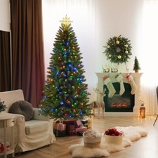 Honeywell 6.5/7/7.5/8/9 FT. Eagle Peak Pine Pre-Lit Artificial Christmas Tree