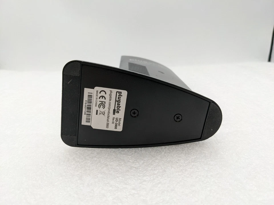 Plugable USB 3.0 Universal Laptop Docking Station Dual Monitor / Windows UD-3900 - Image 3 of 4