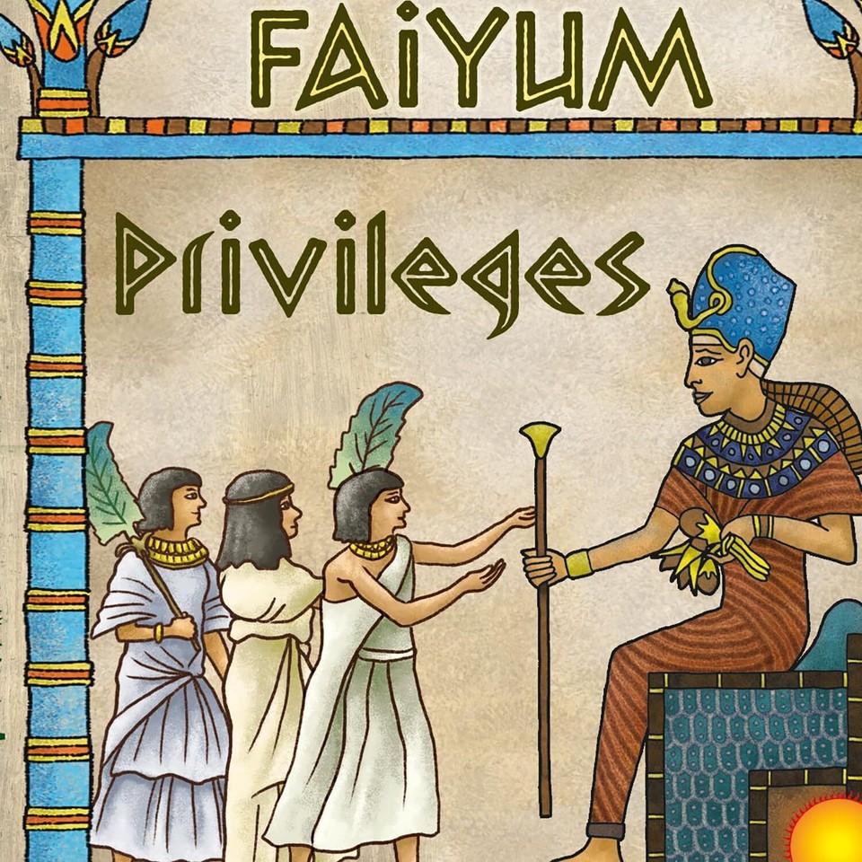 Rio Grande Games Faiyum Privileges Expansion, City Building Board