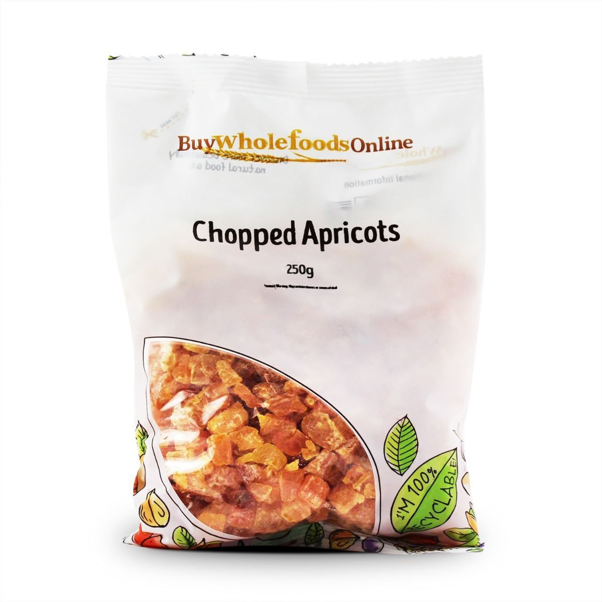 Chopped Apricots 250g | BWFO | Free UK Mainland P&P