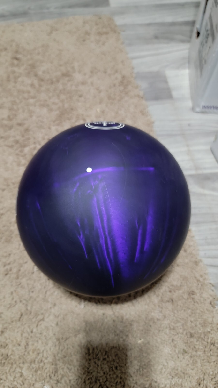 Hammer Black Widow Purple Pearl Urethane Bowling Ball Overseas 15