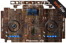 Pioneer XDJ-RX Skin Wood 3 Protective Decal StyleFlip Skins