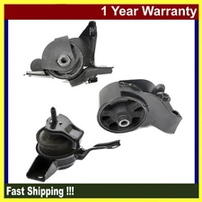 Engine Motor & Transmission Mount Set 3PCS For 2005-2006 Hyundai Elantra GLS 2.0
