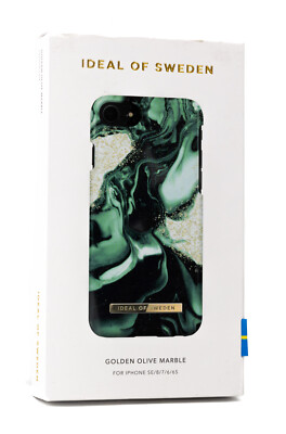 iDeal of Sweden Schutzhülle ''Golden Olive Marble'' iPhone SE20 8 7 6 6S Case 290
