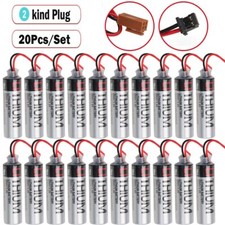 20Pcs ER6V 3.6V ER6VC119B ER6VC119A 2400mAh PLC Battery With Plug for TOSHIBA