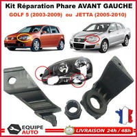 StüTzclips Reparatur Scheinwerfer Vorne Links FüR VW Golf 5 Jetta 3 - 1K0998225