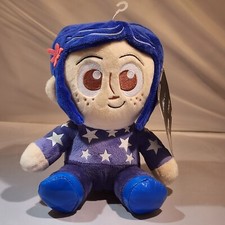 Kidrobot Coraline Phunny Plush Coraline in Star Sweater Plush Toy ~ With Tags