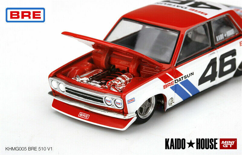 KAIDO★HOUSE Datsun 510 Pro Street BRE510 Kaido House x MINI GT 1:64 Datsun 510 Pro Street BRE510 V2