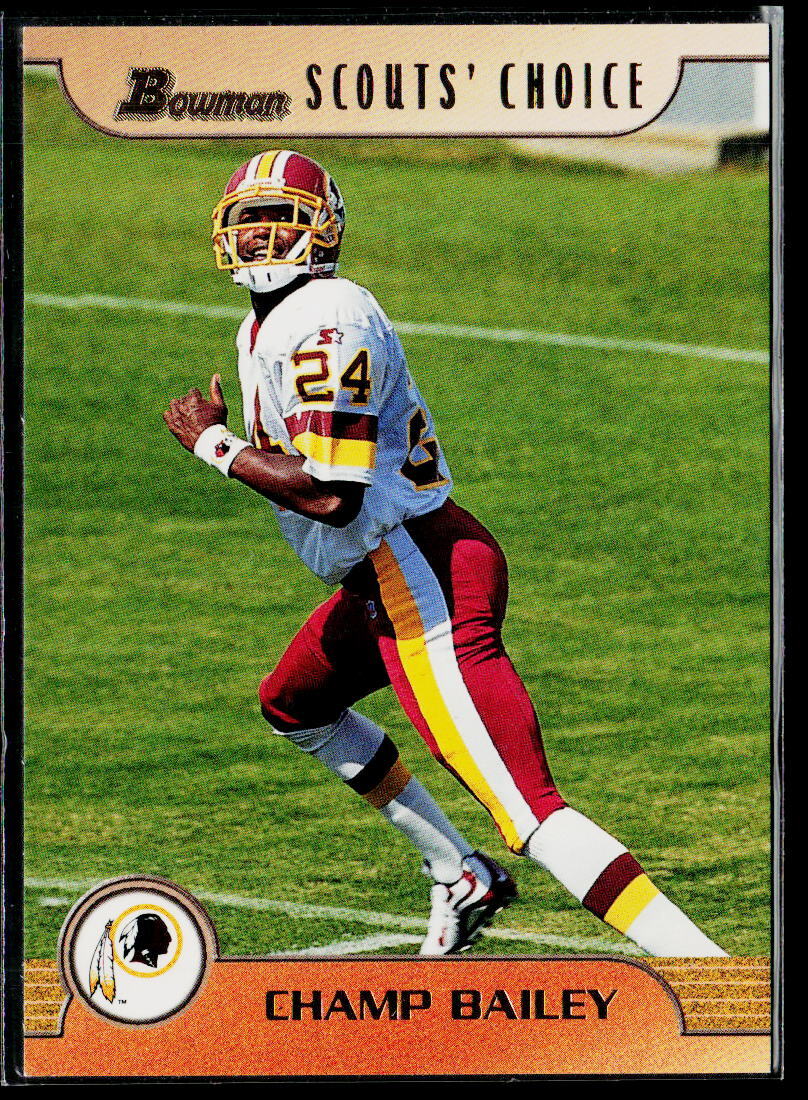 Champ Bailey #SC2 1999 Bowman Football Scout's Choice
