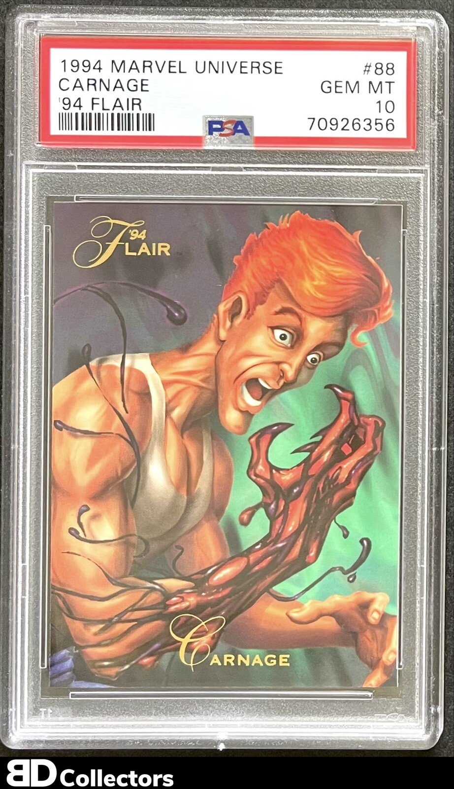 CARNAGE PSA 10 #88 1994 Fleer Flair Marvel Universe GEM MINT