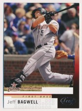 2004 Donruss / Leaf #138 Jeff Basgwell, Houston Astros, HOF.