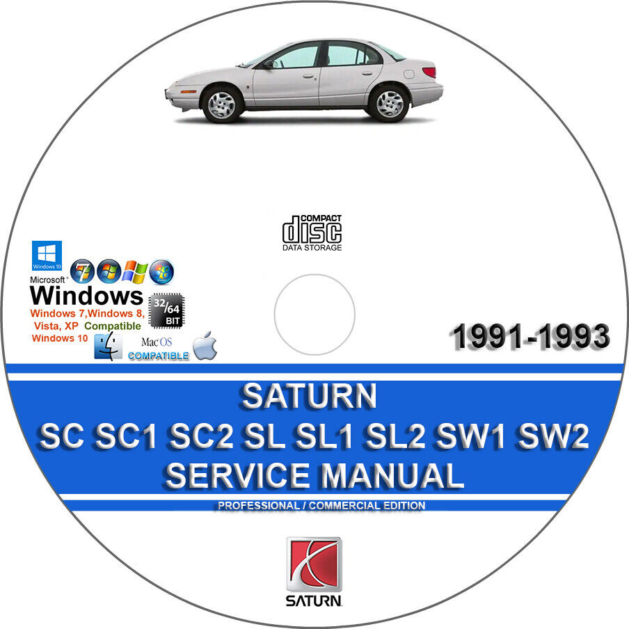 Saturn SC SC1 SC2 SL SL1 SL2 Ranking TOP17 Service 1991 wholesale 1992 SW2 SW1 1993 Repa