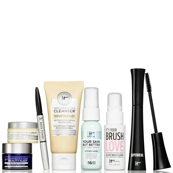 IT Cosmetics Best of it Set woth Red Make up bag, Top sellers of IT COSMETICS - Image 2 of 2