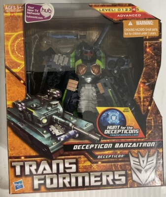 Transformers Hunt for the Decepticons Banzaitron Voyager Class Bludgeon MIB