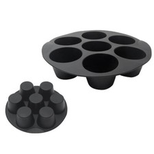 Accessori per friggitrice ad aria stampo per torta silicone rotondo stampo per muffin stampo da forno per:
