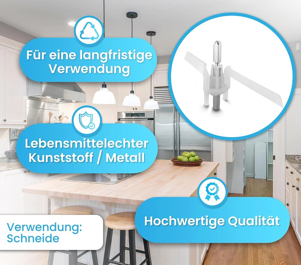 1pc Mitnehmer Flügelrad für Bosch MUM 4 Durchlaufschnitzler 00091027 091027 - Bild 4 von 4