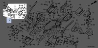 Honda 2013-2017 Goldwing Gl Audio Schalter Montage 35600-MJG-671 Neu OEM