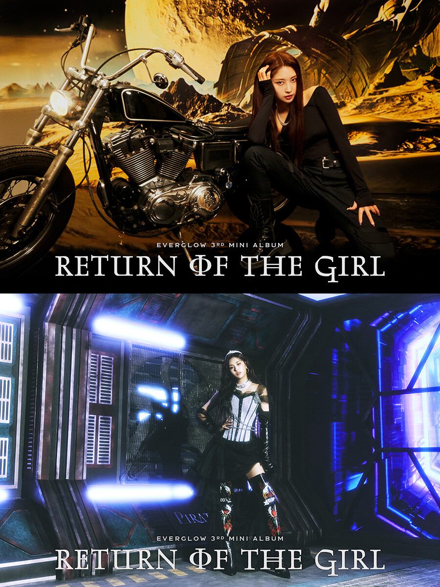 EVERGLOW [RETURN OF THE GIRL] 3rd Mini Album CD+Photo Book+10Card+