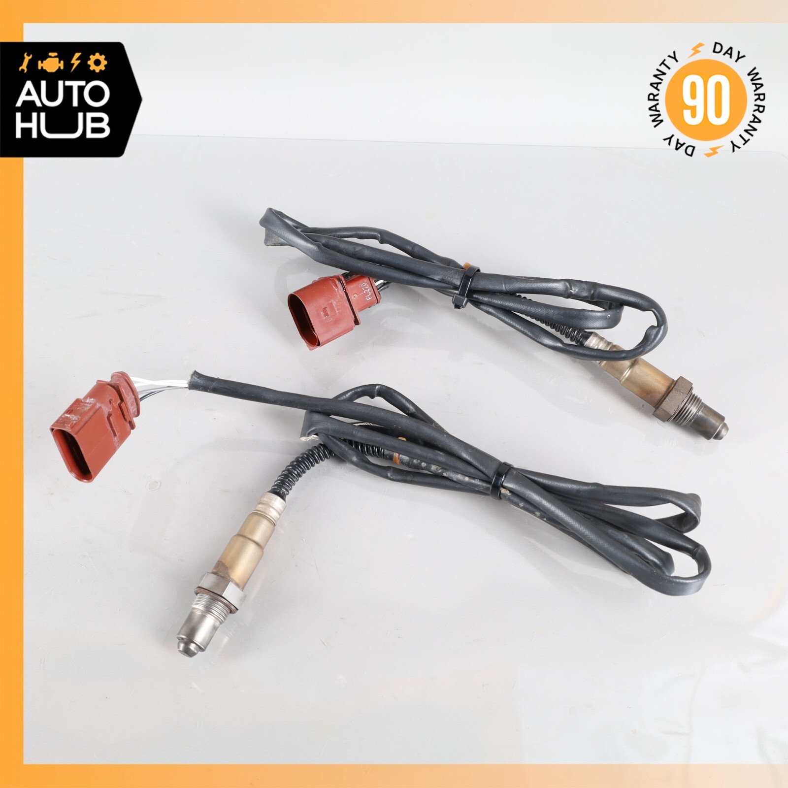 Bentley Continental GT GTC 6.0L Front & Rear Oxygen O2 Sensor Lambda Set of 2