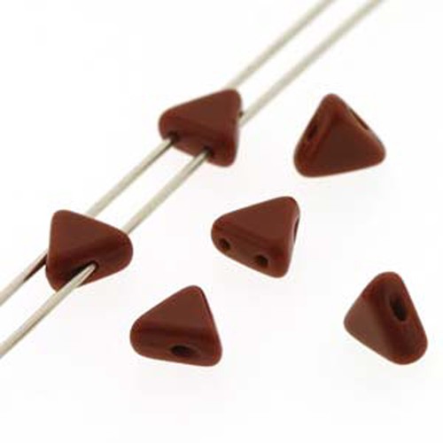 9 Gram Kheops Par Puca 6mm 2 Hole Triangle Czech Glass Beads 100 Colors U-Pick - Picture 66 of 78