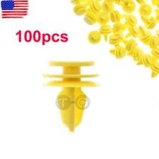 100pcs Door Trim Panel Fastener Retainer Clip For 6507686-AA Jeep Grand Cherokee