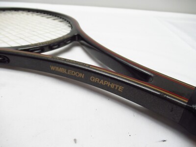 WIMBLEDON GRAPHITE 88 MIDSIZE TENNIS RACQUET (4 3/8) LONG TERM