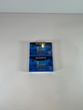 Sony, 8mm, Standard, MP, Blank Tape, 120 min, New Sealed Cassettes, Great Color