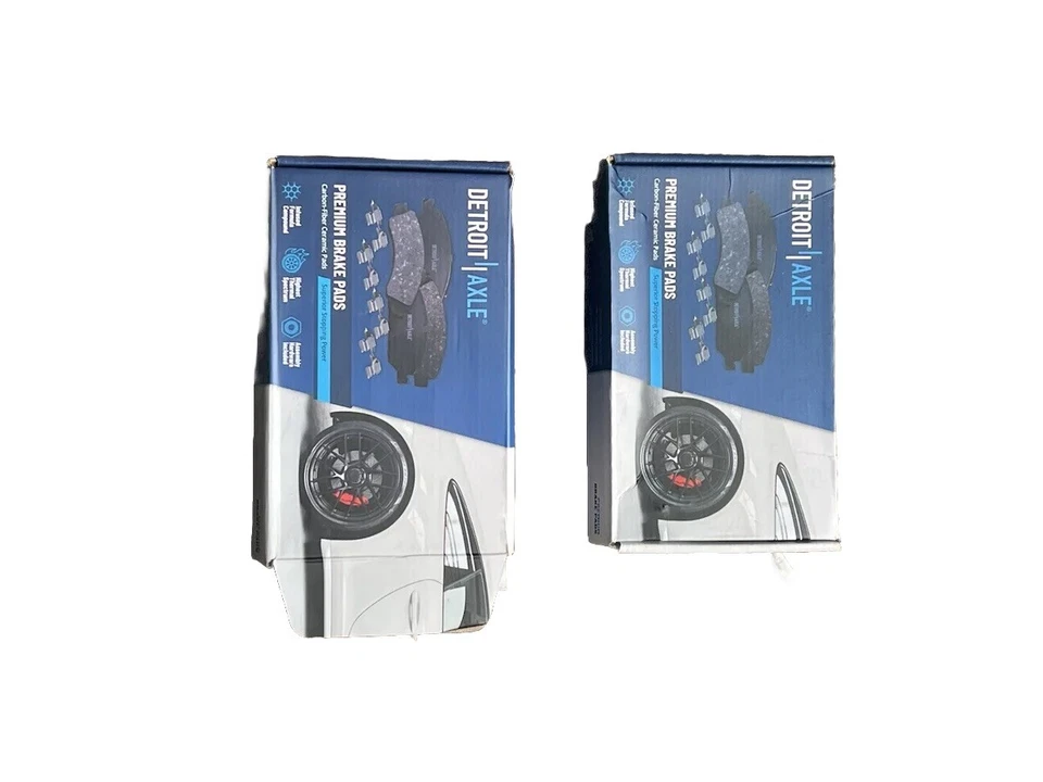 Rotores delanteros, pastillas y pastillas traseras para un Ford E-150, E-250, E-350SD, E-450SD Foto 4 de 4