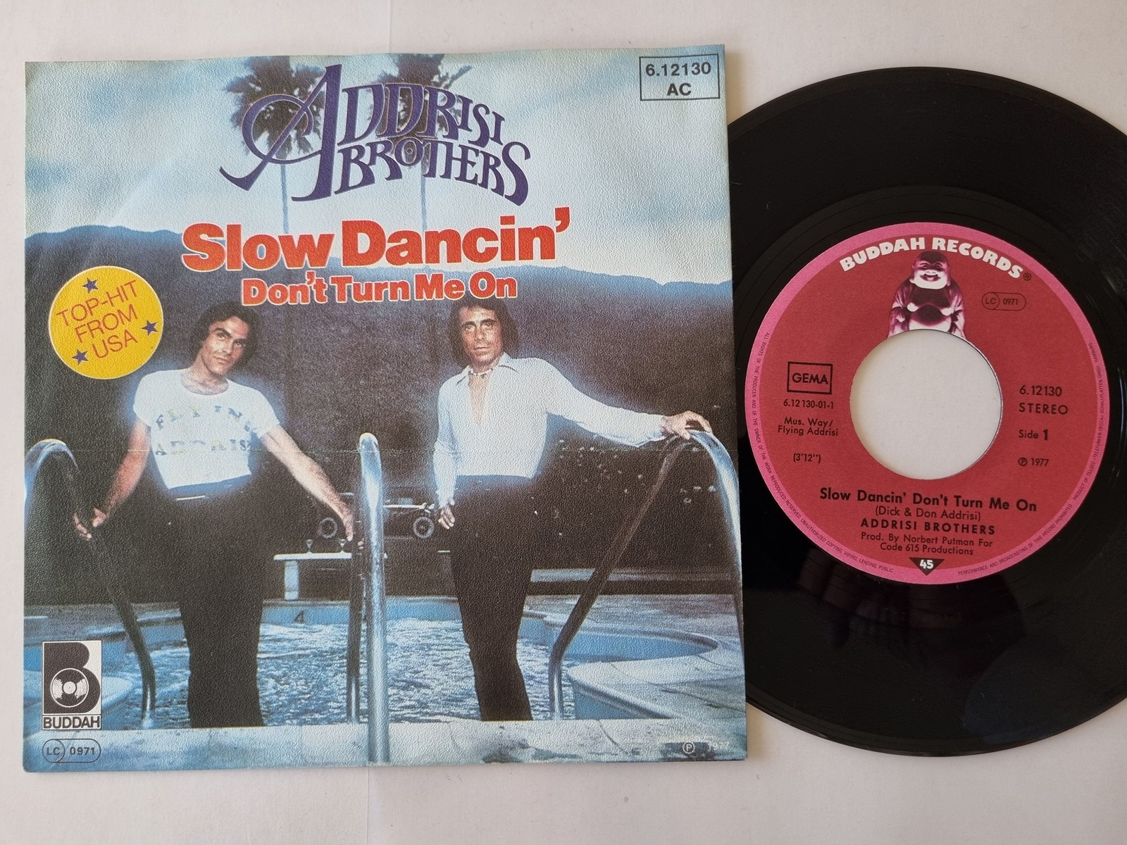 Addrisi Brothers - Slow Dancin' Don't Turn Me On 7'' Vinyl Germany