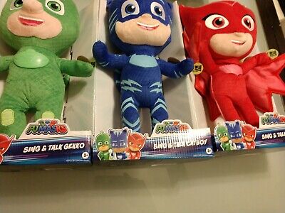 PJ Masks Sing & Talk Catboy Plush, Kids Toys for Ages 3 Up, Gifts and  Presents 