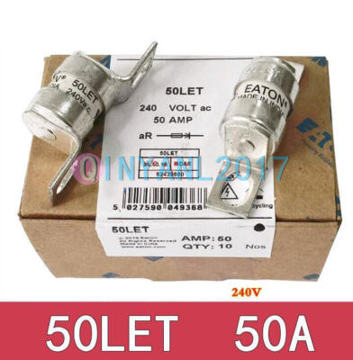 10PCS NEW     fuse 50LET 50A #E5