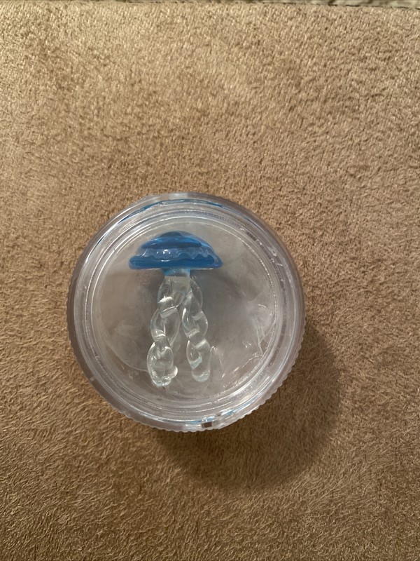 Miniature Jellyfish Glass Animal Figurine