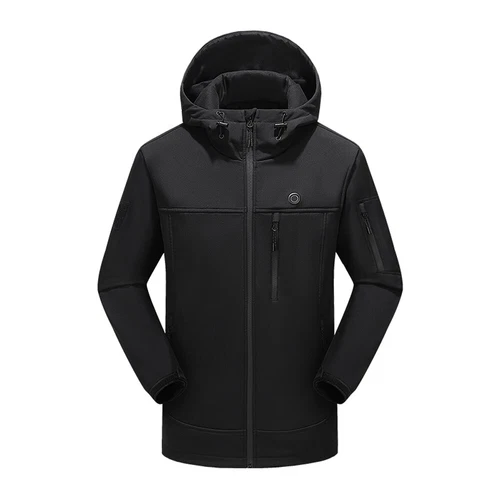 Herren Damen Beheizbare Heizjacke Mantel USB Beheizte Winter Warm Hoodie Jacke - Bild 9 von 17