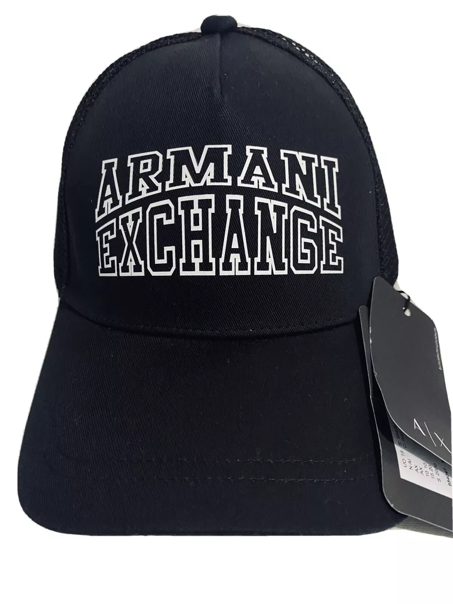 Armani exchange snapback deals