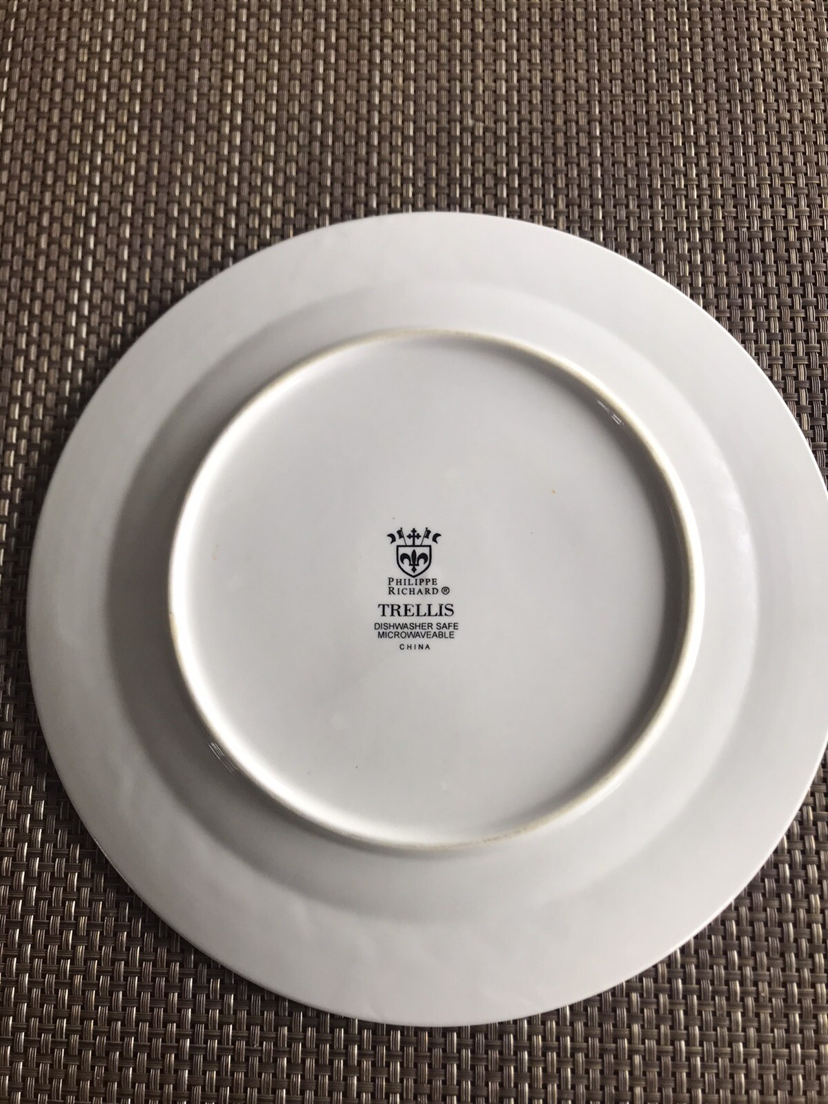 Philippe Richard TRELLIS Dinner Plate White