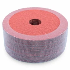 50 Pack - 5" Ceramic Resin Fiber Disc 60 Grit 5 inch Grinding & Sanding Discs
