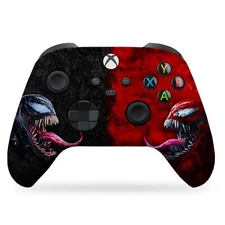 Venom vs Carnage Custom Wireless Xbox Controller  Modded/Non-Modded Options