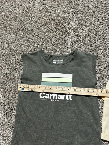 Carhartt Girl's Shirt Size 6 - Star Ride Girls Shorts Size 6x - Lot Of 2 - New - Picture 5 of 9