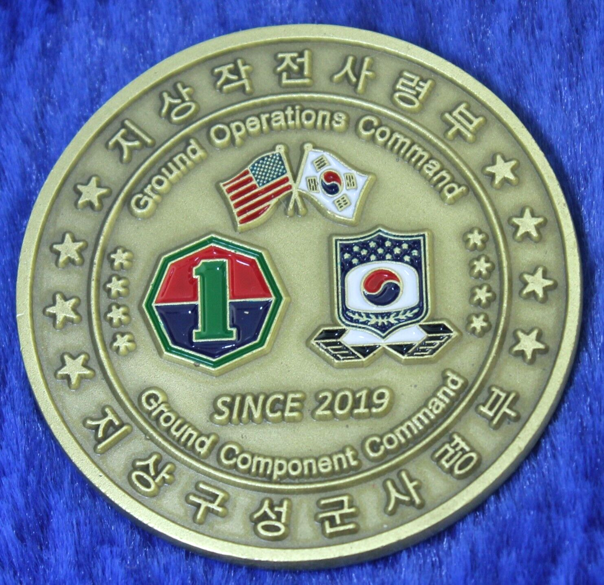 ROKA Korea Army Ground Component Command GOG-GCC Challenge Coin OC-5 | eBay