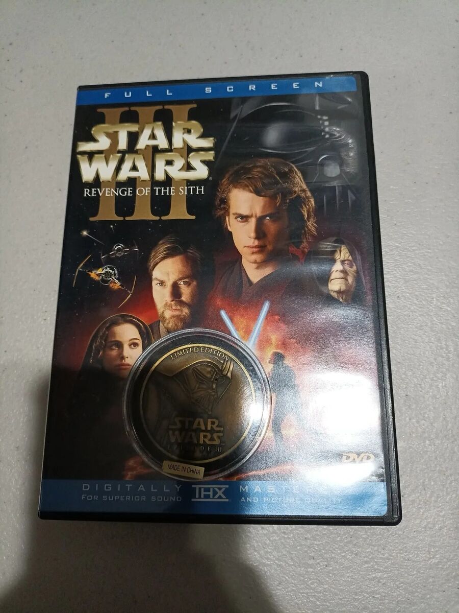 Star Wars Episode III: Revenge of the Sith (DVD, 2005, 2-Disc Set, Full  Screen) for sale online