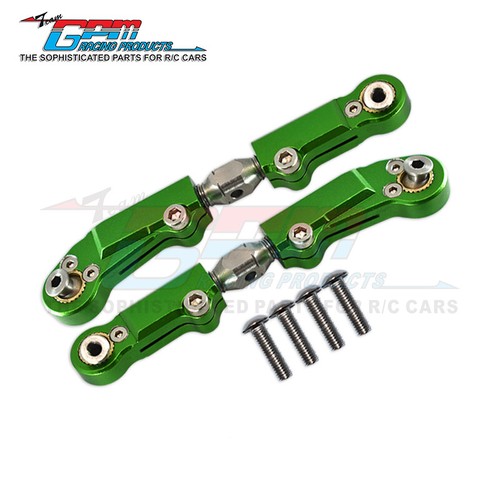 GPM Aluminum+Stainless Steel Adjustable Front Steering Tie Rod For 1/10 Sketer - Picture 13 of 17