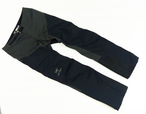 WOMENS BLACK ARC'TERYX ALPHA COMP GORE-TEX SKI SNOWBOARD PANTS SIZE: SMALL (8) - Picture 2 of 10