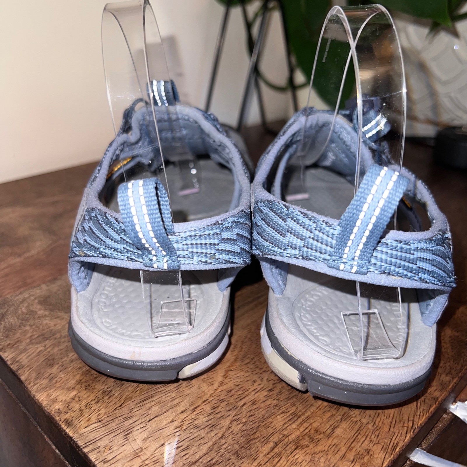 KEEN Sandali da trekking impermeabili donna Whisper CNX blu grigio taglia 9 5