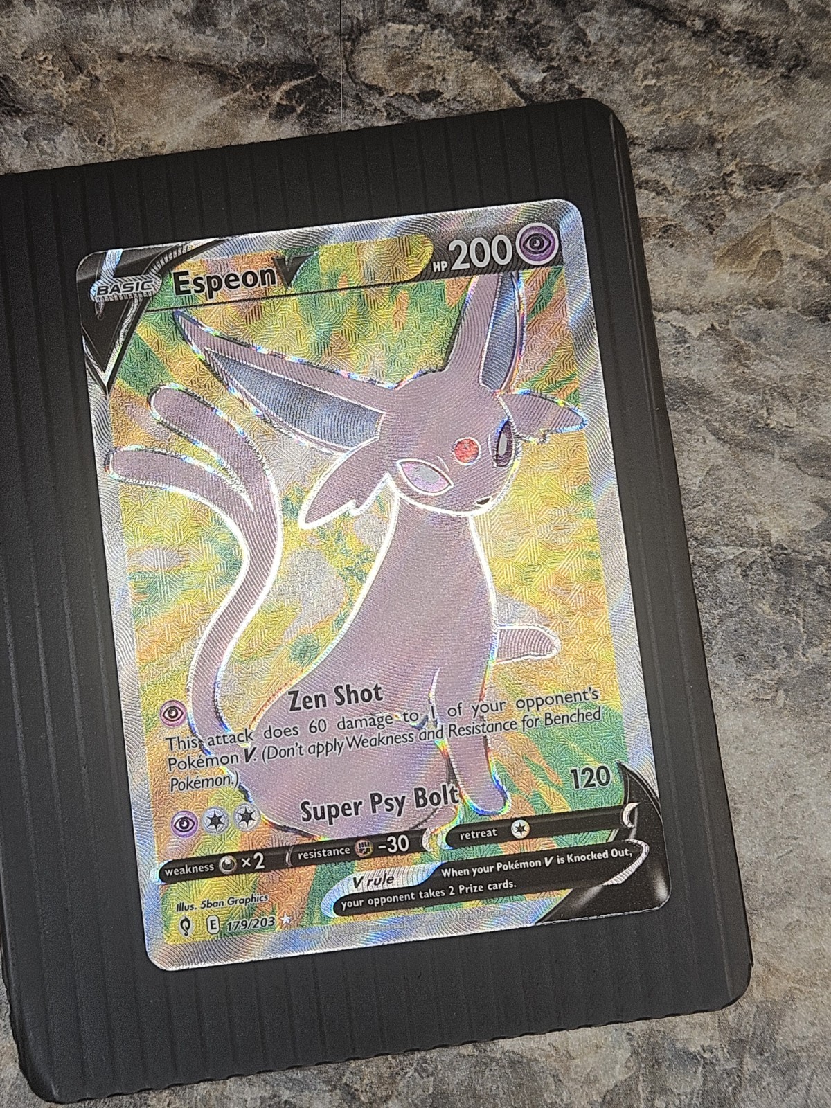 Espeon V 179/203 - NM - Pokémon Evolving Skies - Ultra Rare