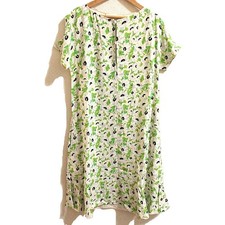 STELLA McCARTNEY flare hem flower print dress size 38 pink Women USED