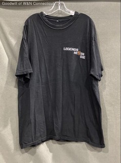 Vlone x Juice WRLD Legends Never Die 999 Club T Shirt Black Sz XL